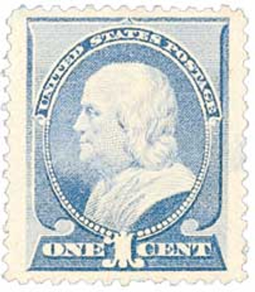 212  - 1887 1c Franklin, ultramarine