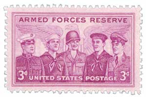 1067  - 1955 3¢ Armed Forces Reserve