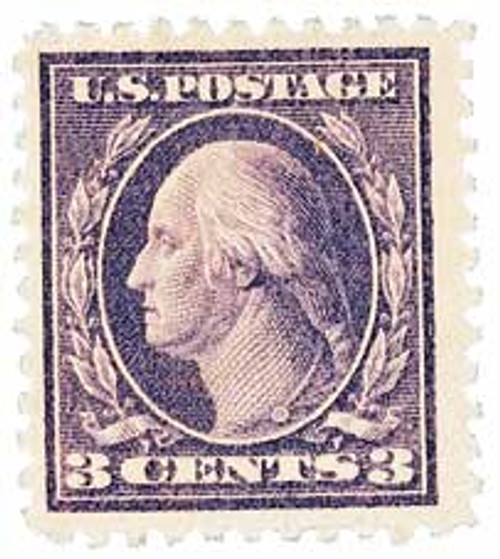502  - 1918 3c Washington, violet, type II