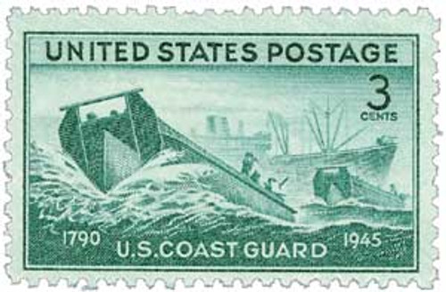 936  - 1945 3c US Armed Forces: Coast Guard