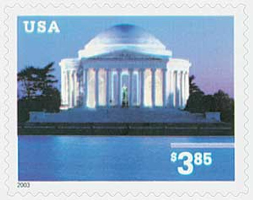 3647A  - 2003 $3.85 Jefferson Memorial, s/a