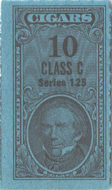 TC2623a  - 1955, 10 Cigar Revenue Tax Stamps - Class C, Series 125