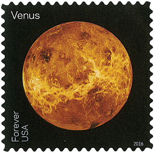 5070  - 2016 First-Class Forever Stamp - Views of Our Planets: Venus