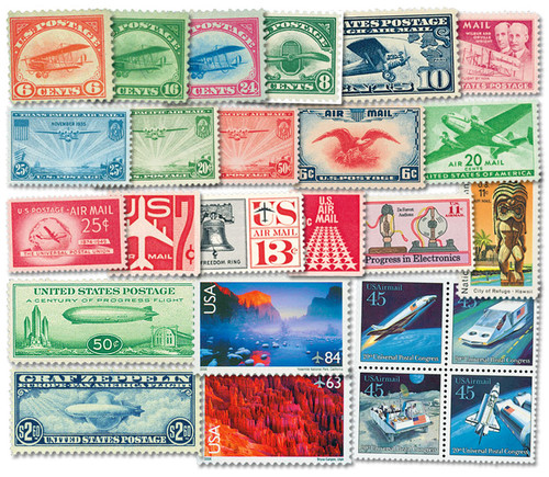 C1-150  - 1918-2012 US Airmail Collection, Complete Set of 153 Stamps and FREE Mounts