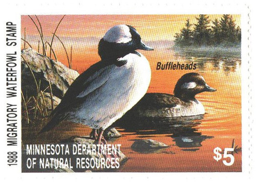 SDMN12  - 1988 Minnesota State Duck Stamp