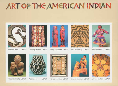3873  - 2004 37c Art of the American Indian