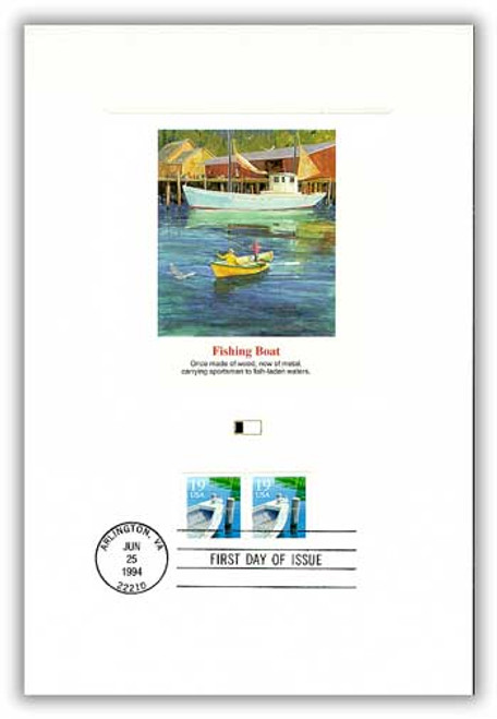 4902866  - 1994 Fishing Boat Proofcard