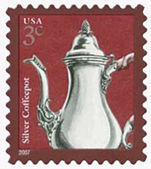 3754  - 2007 3c Silver Coffeepot (3749C)