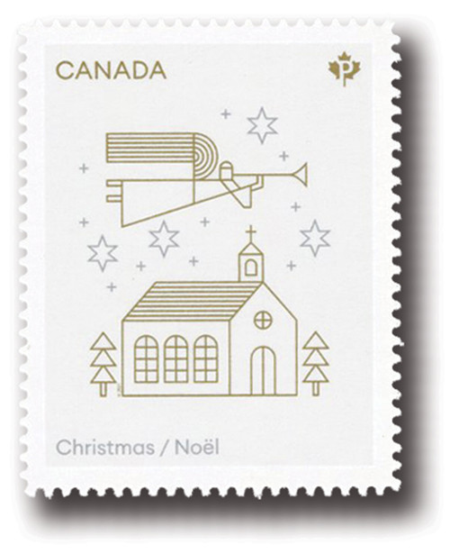 MFN208  - 2021 Christmas Angel, Mint Stamp, Canada