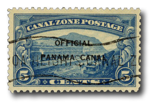 CZO3  - 1941 5c Canal Zone Official - blue