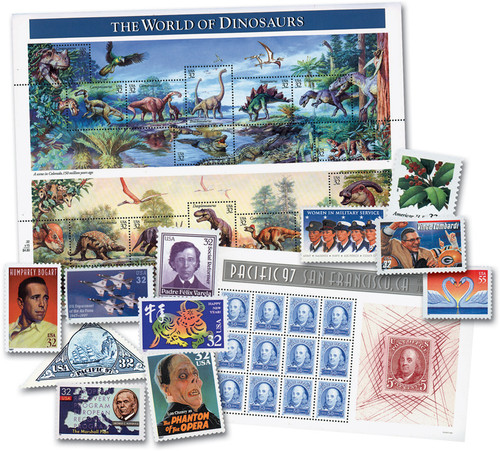 YS1997C  - 1997 Complete Commemorative Year Set - 118 Stamps (used has 96 stamps)