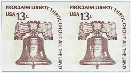 1618b  - 1975 13c Liberty Bell, Error