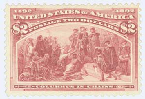 242  - 1893 $2 Columbian Commemorative: Columbus in Chains