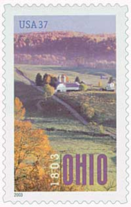 3773  - 2003 37c Ohio Statehood