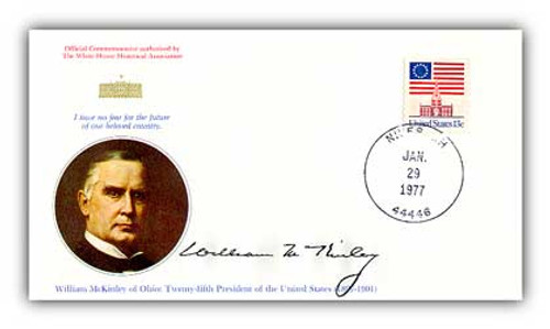 96103  - 1977 William McKinley Commemorative Cover