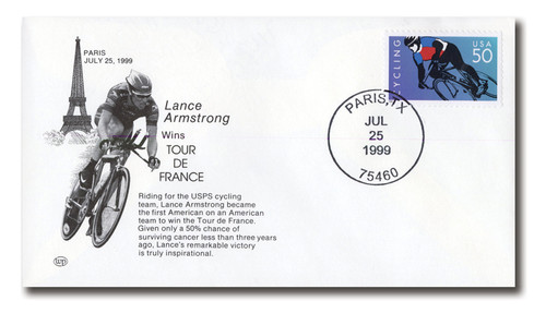 AC242  - 07/25/1999, USA, Lance Armstrong Wins Tour De France