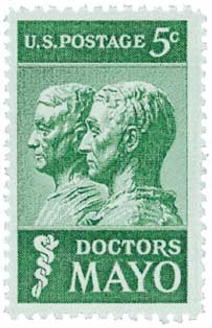 1251  - 1964 5c Doctors Mayo