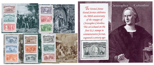 2624-29  - 1992 Columbian Souvenir Sheets, set of 6