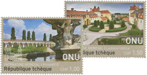 UNG625-26  - 2016 Czech Rep World Heritage Si