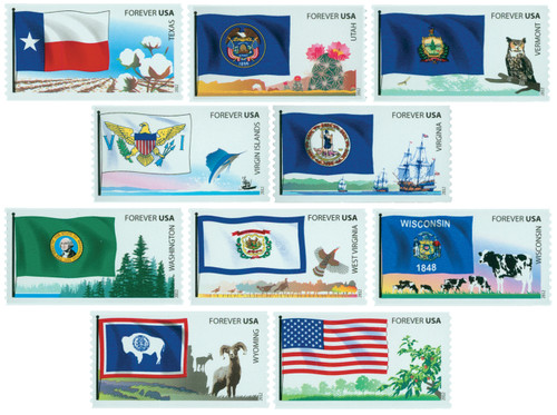 4323-32  - 2012 First-Class Forever Stamp - Flags of Our Nation: 6th Set