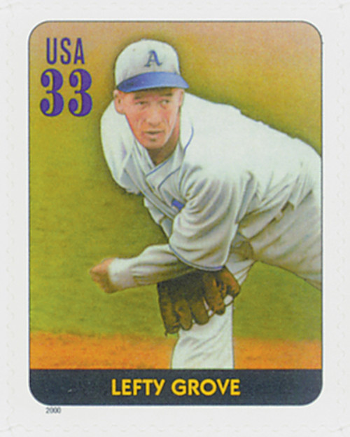 3408k  - 2000 33c Legends of Baseball: Lefty Grove