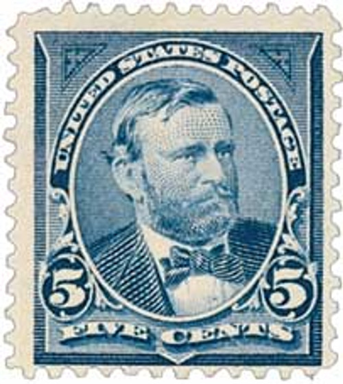 281  - 1898 5c Grant, dark blue