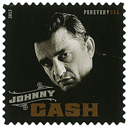 4789  - 2013 First-Class Forever Stamp - Music Icons: Johnny Cash