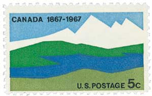 1324  - 1967 5c Canada Centenary