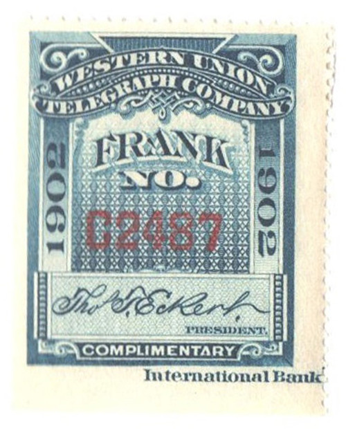 16T32  - 1902 blue, "Eckert"