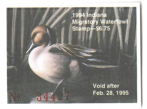 SDIN19  - 1994 Indiana State Duck Stamp