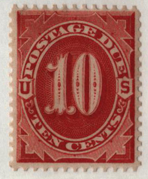 J5TC2  - 1879 10c Postage Due - small die on India paper