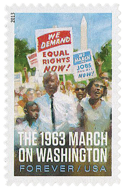 4804  - 2013 First-Class Forever Stamp - The 1963 March on Washington