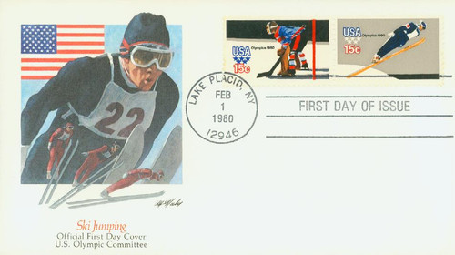 1797-98  - 1980 15C Ski Jump/Hockey