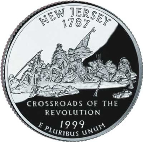 CNNJ25D  - 1999 New Jersey State Quarter, D Mint