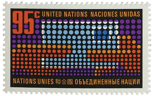 UN226  - 1972 95c Definitive