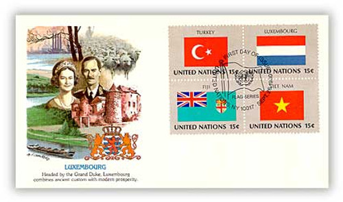 8A328X  - 1980 Turkey/Luxembourg/Fiji/Vietnam Stnt