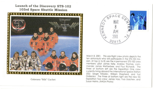 STS102L  - STS-102 Launch Cover