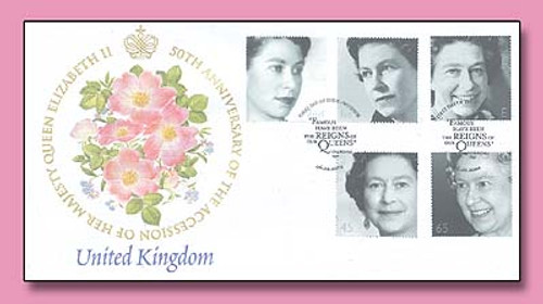 571243  - 2002 UK Golden Jubilee FDC