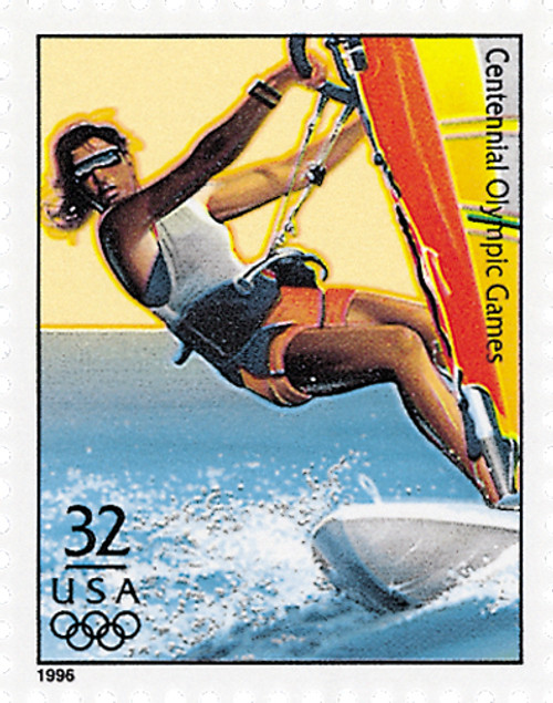 3068h  - 1996 32c Olympic Games: Women's Sailboarding