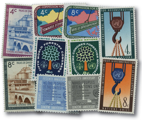 UNYS1960  - 1960 United Nations New York Year Set