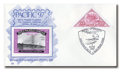 AC236  - 06/03/1997, USA, World Philatelic Exhibition Bureau of Engraving & Printing Day