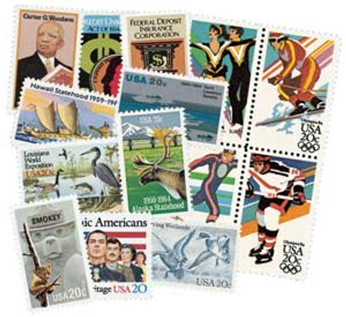 YS1984  - 1984 Commemorative Stamp Year Set