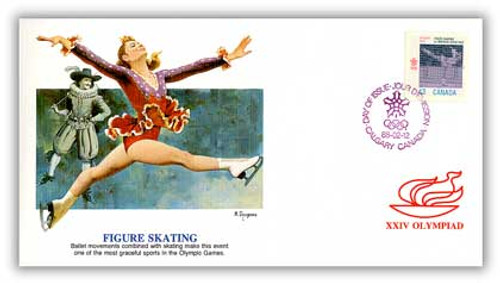 40705  - 1988 Canada Olympics 'Single Figure Skating'