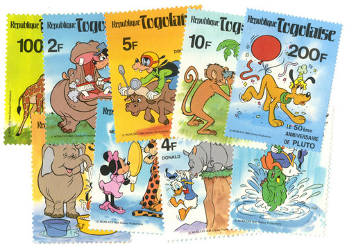 MDS480A  - Togo 1980 Wildlife Scenes, 9 stamps