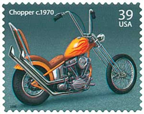 4087  - 2006 39c American Motorcycles: Chopper c.1970