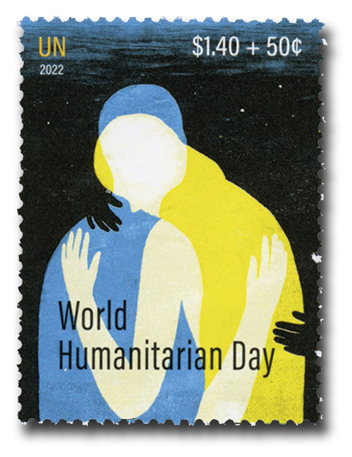 UNB5  - 2022 $1.40+50c Semipostal World Humanitarian Day
