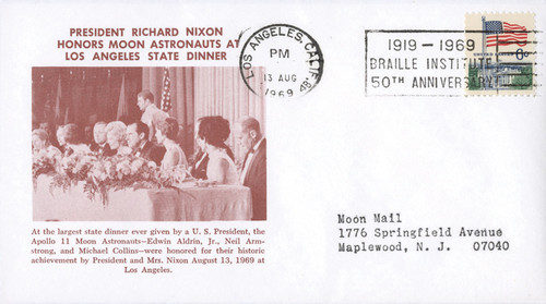 AC301  - 08/13/1969 USA, President Richard Nixon Honors Astronauts at State Dinner