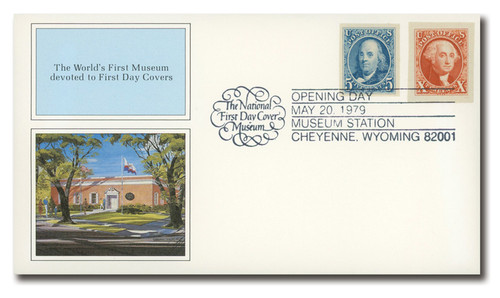 54517B  - 1979 The World's First Museum devoted to First Day Covers - Opening Day May 20, 1979, Single Cover