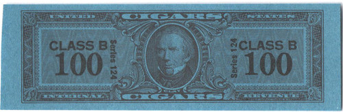 TC2525b  - 1954, 100 Cigar Revenue Tax Stamps - Class B, Series 124