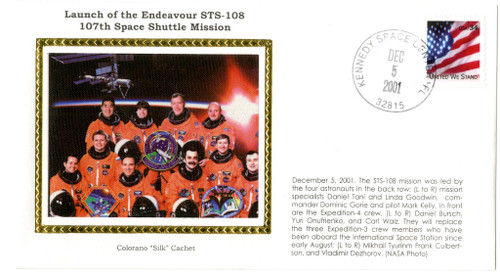 STS108L  - STS-108 Launch Cover